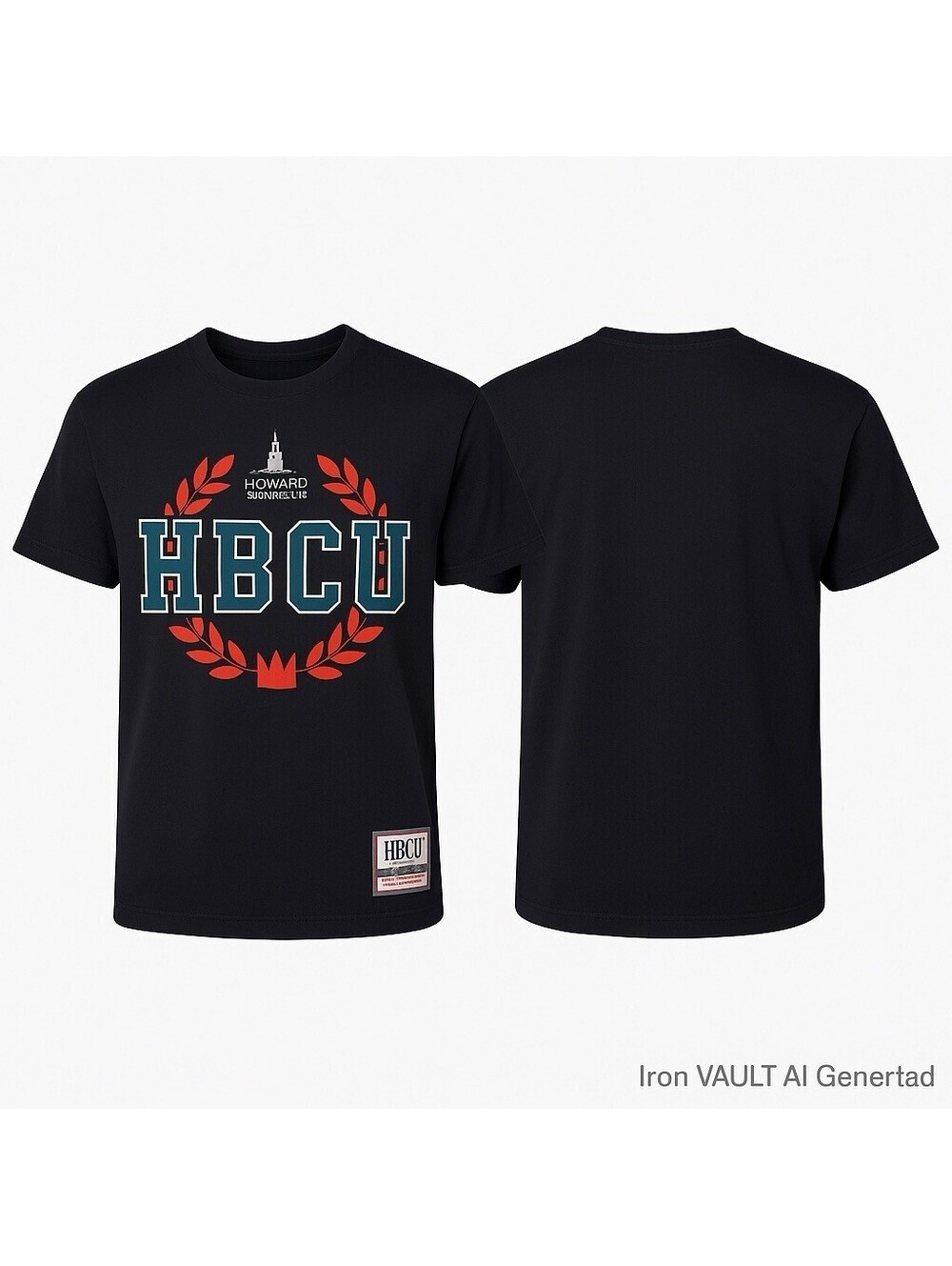 Howard University HBCU T-Shirt Mitchell & Ness Size Large